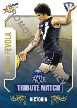 2008 Select AFL Classic - Promos #TM7 Brendan Fevola Front